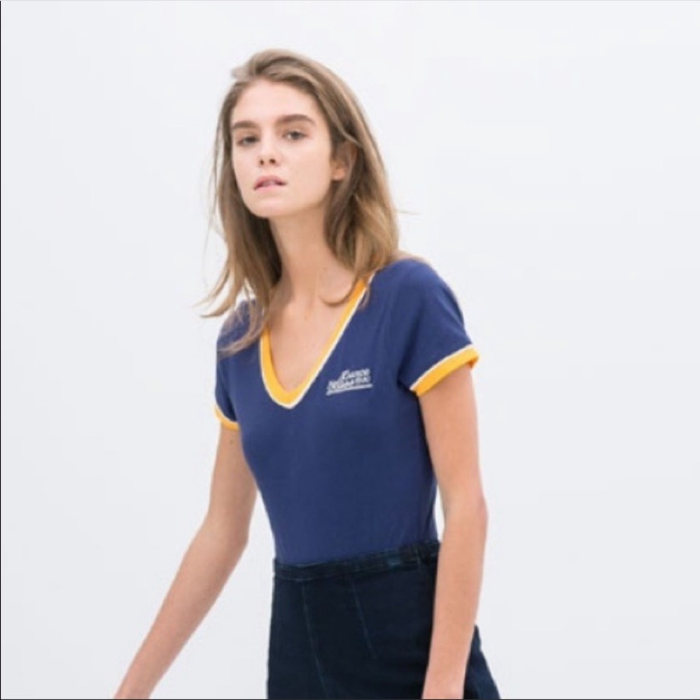Zara dance class 1980 bodysuit